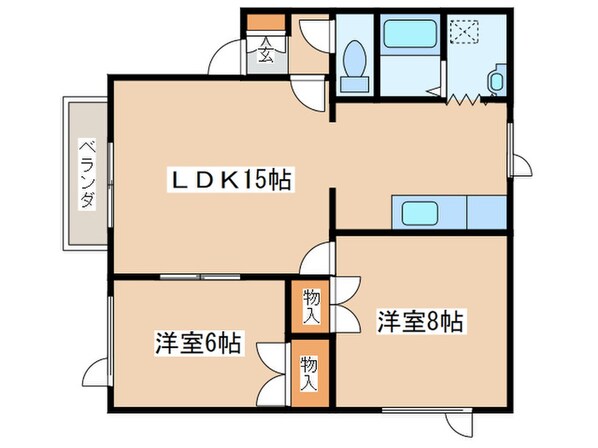 サイレントＡの物件間取画像